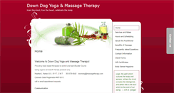 Desktop Screenshot of downdog.massagetherapy.com