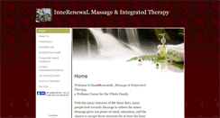 Desktop Screenshot of innerenewal.massagetherapy.com