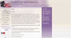 Desktop Screenshot of campbell.massagetherapy.com
