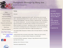 Tablet Screenshot of campbell.massagetherapy.com