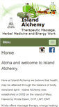 Mobile Screenshot of island.massagetherapy.com