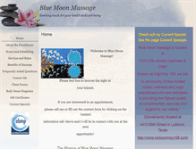 Tablet Screenshot of bluemoonmassage.massagetherapy.com