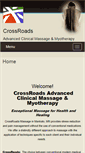 Mobile Screenshot of crossroads.massagetherapy.com