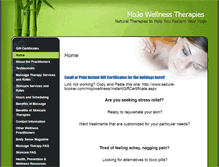 Tablet Screenshot of healthhopeinstitute.massagetherapy.com