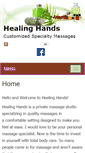 Mobile Screenshot of healinghandsofalabma.massagetherapy.com