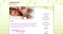 Desktop Screenshot of ahmassage.massagetherapy.com