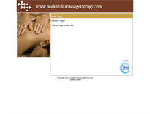 Tablet Screenshot of marklittle.massagetherapy.com