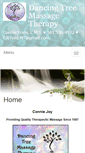 Mobile Screenshot of dancingtree.massagetherapy.com
