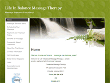 Tablet Screenshot of lifeinbalancemassagetherapy.massagetherapy.com
