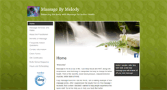 Desktop Screenshot of massagebymelody.massagetherapy.com