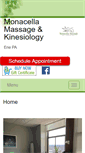 Mobile Screenshot of monacella.massagetherapy.com