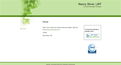 Desktop Screenshot of nancysilver.massagetherapy.com