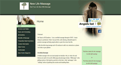 Desktop Screenshot of jillznewlife.massagetherapy.com
