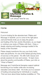 Mobile Screenshot of idyllwildpilatesmassage.massagetherapy.com