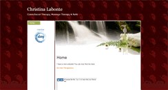 Desktop Screenshot of christina.massagetherapy.com