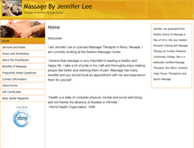 Tablet Screenshot of jenniferlee.massagetherapy.com