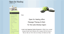 Desktop Screenshot of joykjohnson.massagetherapy.com