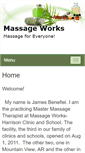 Mobile Screenshot of benefiel.massagetherapy.com