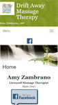 Mobile Screenshot of amyz.massagetherapy.com