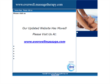 Tablet Screenshot of everwell.massagetherapy.com