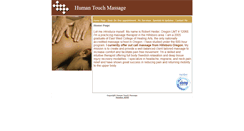 Desktop Screenshot of humantouchmassage.massagetherapy.com