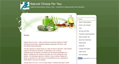 Desktop Screenshot of natural.massagetherapy.com
