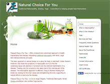 Tablet Screenshot of natural.massagetherapy.com