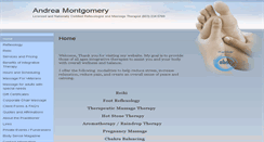 Desktop Screenshot of andreamontgomery.massagetherapy.com