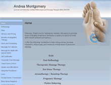 Tablet Screenshot of andreamontgomery.massagetherapy.com