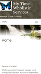Mobile Screenshot of mytime.massagetherapy.com