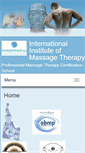 Mobile Screenshot of internationalinstitute.massagetherapy.com