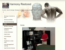 Tablet Screenshot of massageinscranton.massagetherapy.com